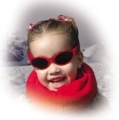 Baby Banz - dětské sluneční brýle KIDZ červené 2-5 let 