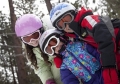 Baby Banz - dětské lyžařské brýle SKIBANZ růžové 
