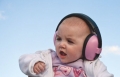 Baby Banz - Dětská ochranná sluchátka růžová Baby 3m+ 